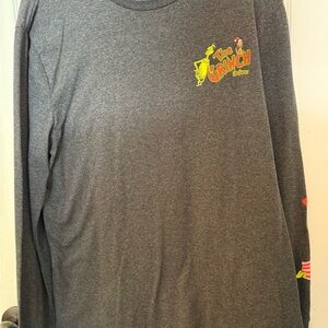Gray Grinch Long Sleeve Shirt